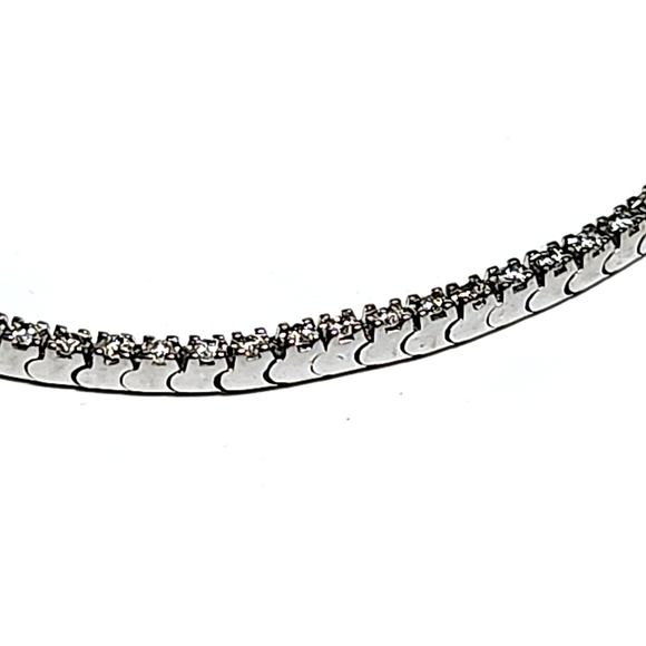 1.00 ct Diamond 10K Gold Bracelet Certificate - Picture 13 of 17